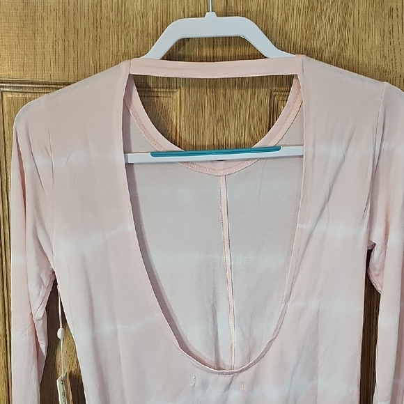 Max Studio Blush Pink Long Sleeve Top - Picture 8 of 10